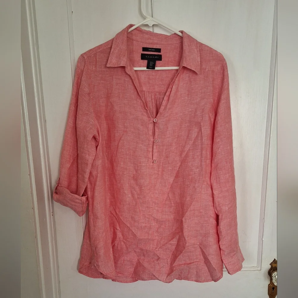 Linen Blouse - Picture 1 of 5